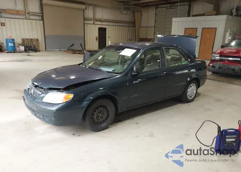 2001 Mazda Protege Dx/Lx из США, поврежденный, VIN JM1BJ222810449914